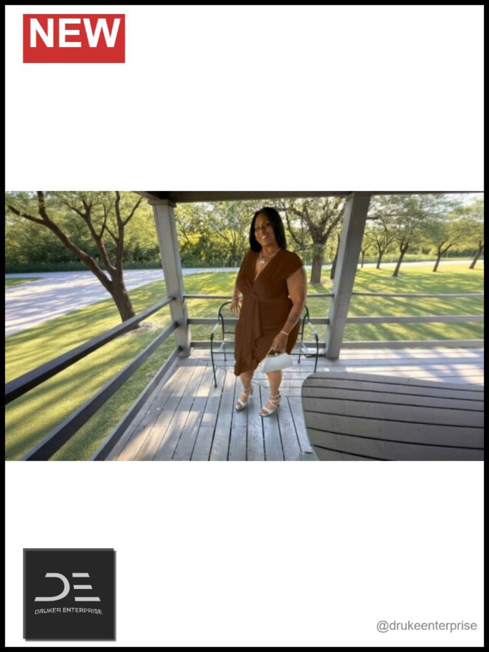 Plus Size Bodycon Ruched Drawstring Mini Dress - Picture 6 of 6